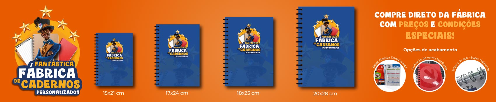 Promopress Gráfica - Cadernos personalizados a preço de fábrica