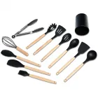 Kit Utensílios 12 Peças preto - 2012391