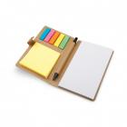 Bloco de anotações com post -it e porta caneta personalizados - 1878482