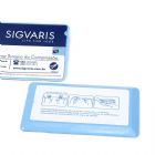 Cartão com fio dental, Sigvaris verso impresso