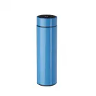 Garrafa em aço inox azul 450 ml com infusor  - 1727967