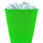 balde de gelo 26l verde neon de plastico  - 1524481