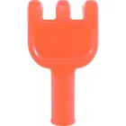  bolhao sabao praia rastelo laranja neon de plastico  - 1525085