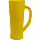 caneca chopp 430ml amarelo de plastico  - 1524110