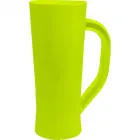 caneca chopp 430ml amarelo neon de plastico  - 1524129