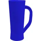 caneca chopp 430ml azul de plastico  - 1524114