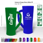  caneca chopp 430ml metalizado cores  - 1524115