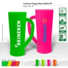  caneca chopp 430ml neon cores  - 1524127