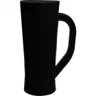 caneca chopp 430ml preto de plastico  - 1524108