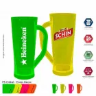  caneca chopp cristal 180ml neon cores  - 1524099