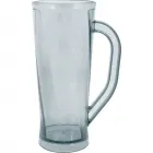 caneca chopp cristal 430ml transparente de plastico  - 1524088