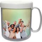 caneca foto termica 300ml branco cl de plastico  - 1525383