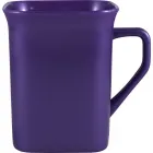 Caneca quadrada 250ml lilas de plastico  - 1523622