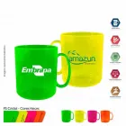 Caneca redonda 400ml neon-cores - 1692392