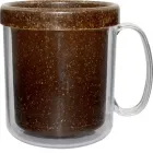 caneca termica cristal 300ml coco green de plastico  - 1524177