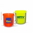 Caneca Térmica Cristal Color Neon - 1691917