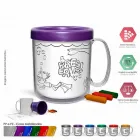 Caneca térmica infantil -cores - 1691939