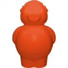 cofrinho porquinho alaranjado de plastico  - 1524997