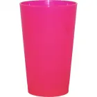 copo cancun 320ml rosa neon de plastico  - 1523378