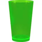 copo cancun cristal 320ml verde neon de plastico  - 1523554