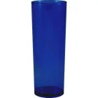 copo long drink cristal 330ml azul de plastico  - 1525195