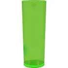 copo long drink cristal 330ml verde neon de plastico  - 1525203