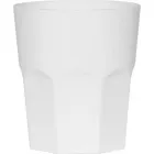 copo mini roma 300ml branco de plastico  - 1523496