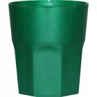 copo mini roma 300ml verde de plastico  - 1523508