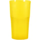 copo roma 360ml amarelo de plastico  - 1525091