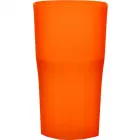 copo roma 360ml laranja neon de plastico  - 1525113