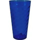 copo twist cristal 600ml azul de plastico  - 1524016