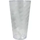 copo twist cristal 600ml transparente de plastico  - 1524010