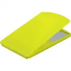 Espelho bolsa amarelo neon de plastico  - 1523760