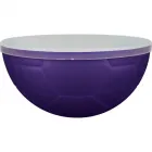 Petisqueira futebol tampa 240ml lilas de plastico  - 1524247