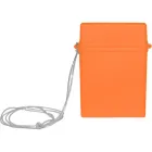 porta documento mariner laranja neon de plastico  - 1524573