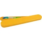 porta escova dental amarelo green colors de plastico  - 1524792