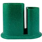 porta lapis verde green colors de plastico  - 1524885