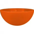 Pote mini bowl 240ml alaranjado de plastico  - 1524287