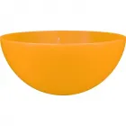 pote mini bowl 240ml amarelo de plastico  - 1524285