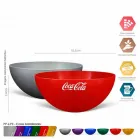 Mini Bowl 240 ml metalizado-cores - 1692350