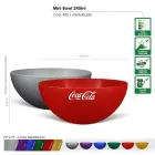  pote mini bowl 240ml metalizado cores  - 1524296