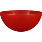 Pote mini bowl 240ml vermelho de plastico  - 1524295