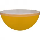 pote mini bowl tampa 240ml amarelo de plastico  - 1524329