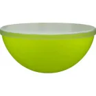 pote mini bowl tampa 240ml amarelo neon de plastico  - 1524349