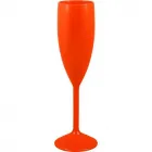 taça vip 180ml laranja neon de plastico  - 1524068