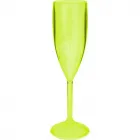 Taça VIP Cristal Amarelo Neon 180mL Plástico  - 1529582