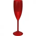 Taça vip cristal 180ml vermelho de plastico  - 1524074