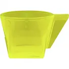 Xícara 50ml cristal amarelo neon de plastico  - 1524681