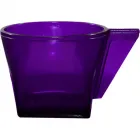 Xícara 50ml cristal lilas de plastico  - 1524677