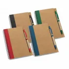 Caderno espiral - 4 cores - 1688106